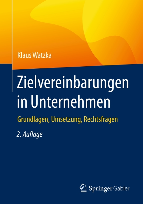 Cover image for book Zielvereinbarungen in Unternehmen