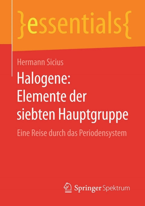 Halogene: Elemente der siebten Hauptgruppe 