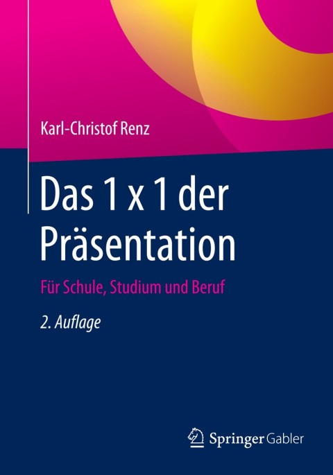 Cover image for book Das 1 x 1 der Präsentation