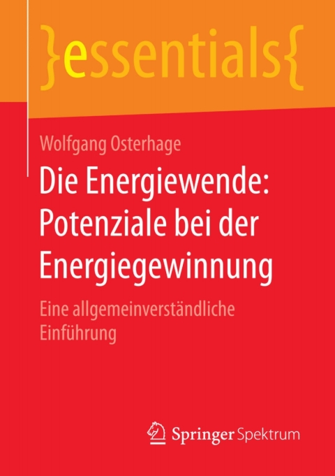Cover image for book Die Energiewende: Potenziale bei der Energiegewinnung