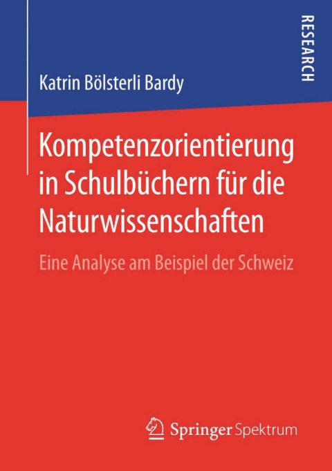 Cover image for book Kompetenzorientierung in Schulbüchern für die Naturwissenschaften