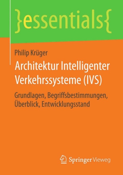 Cover image for book Architektur Intelligenter Verkehrssysteme (IVS)