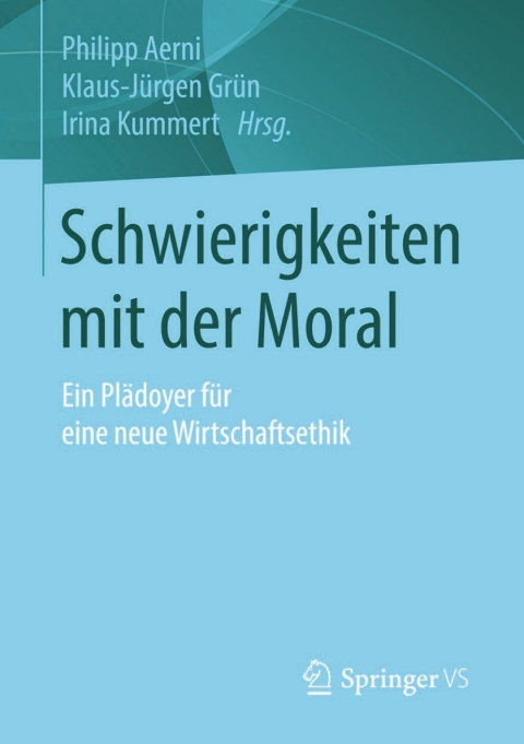 Cover image for book Schwierigkeiten mit der Moral