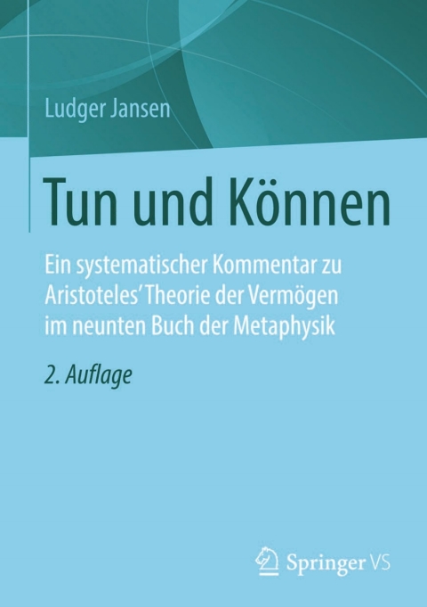 Cover image for book Tun und Können