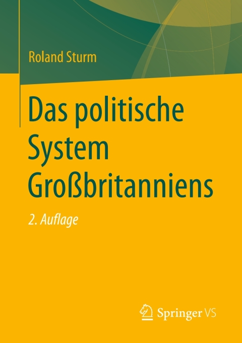 Cover image for book Das politische System Großbritanniens