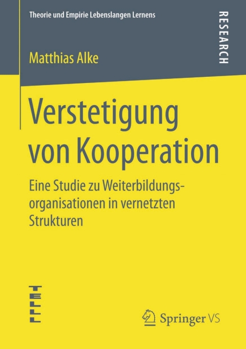 Cover image for book Verstetigung von Kooperation