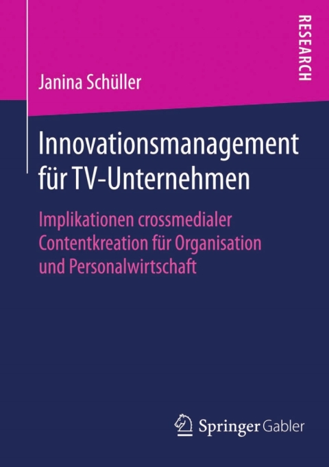 Cover image for book Innovationsmanagement für TV-Unternehmen