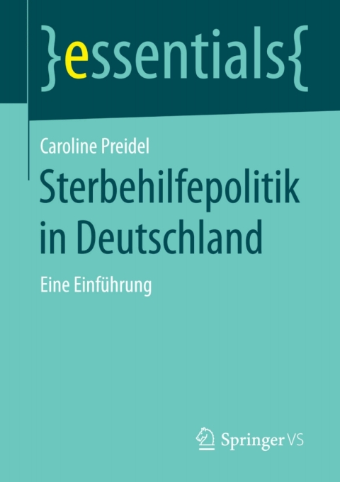 Cover image for book Sterbehilfepolitik in Deutschland