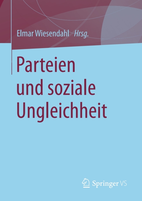 Cover image for book Parteien und soziale Ungleichheit