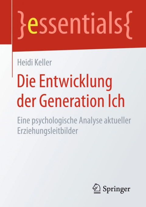 Cover image for book Die Entwicklung der Generation Ich