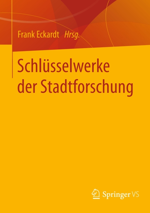 Cover image for book Schlüsselwerke der Stadtforschung