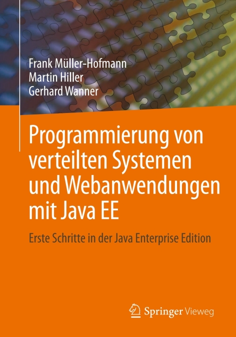 Cover image for book Programmierung von verteilten Systemen und Webanwendungen mit Java EE