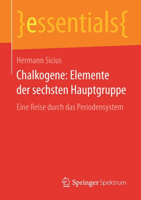 Chalkogene: Elemente der sechsten Hauptgruppe 