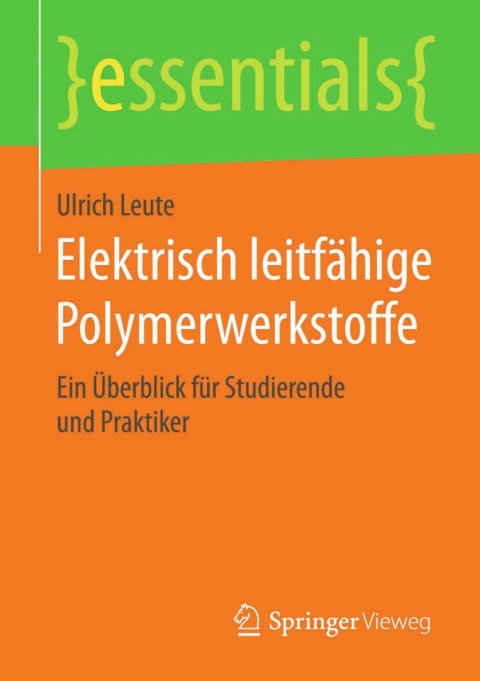 Cover image for book Elektrisch leitfähige Polymerwerkstoffe