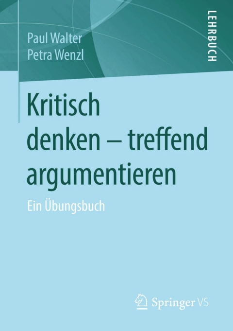 Cover image for book Kritisch denken – treffend argumentieren