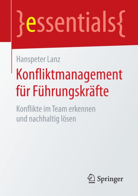 Cover image for book Konfliktmanagement für Führungskräfte