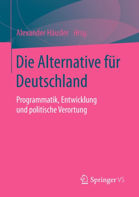 Cover image for book Die Alternative für Deutschland