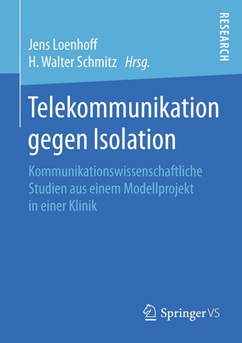 Cover image for book Telekommunikation gegen Isolation
