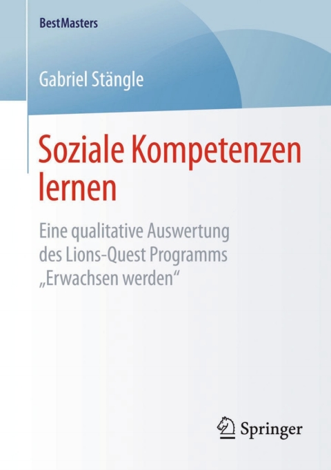 Cover image for book Soziale Kompetenzen lernen