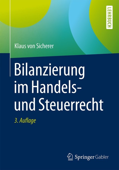 Cover image for book Bilanzierung im Handels- und Steuerrecht