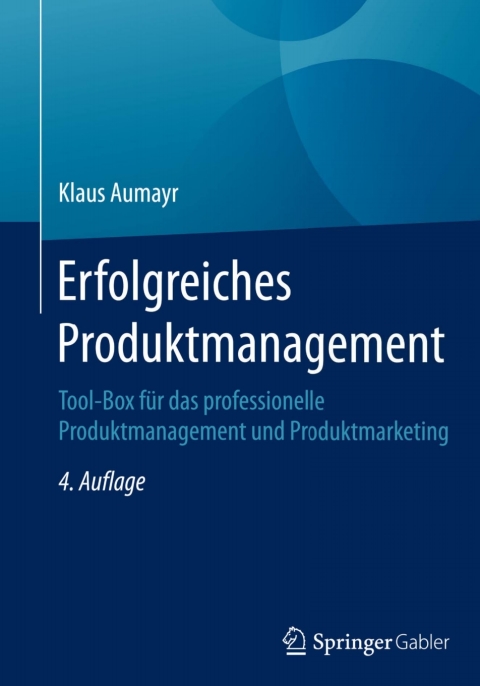 Cover image for book Erfolgreiches Produktmanagement