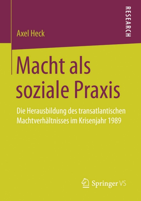 Cover image for book Macht als soziale Praxis
