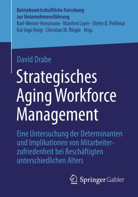 Cover image for book Strategisches Aging Workforce Management