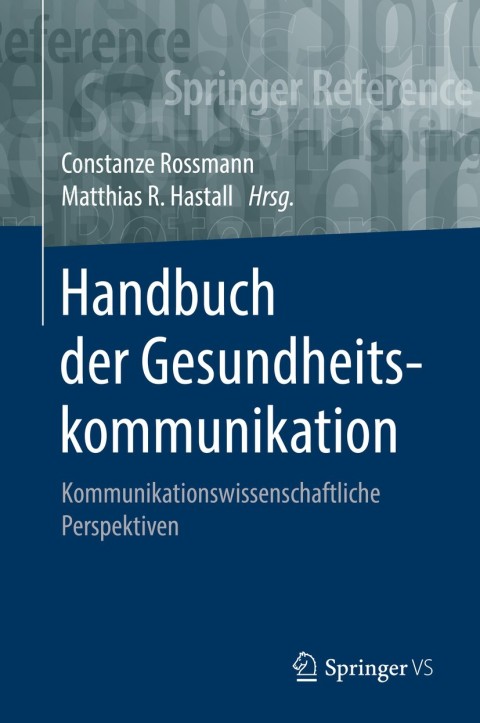 Cover image for book Handbuch der Gesundheitskommunikation
