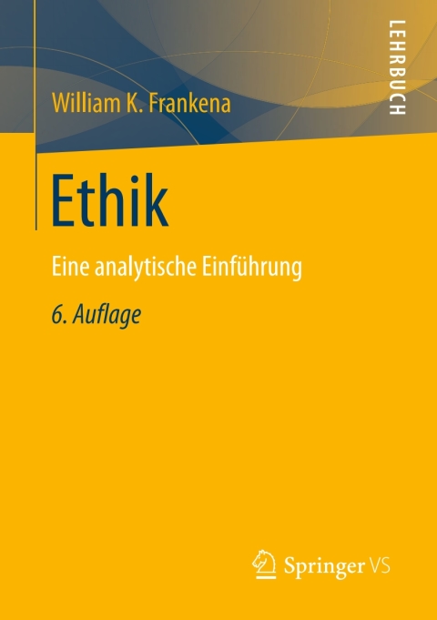 Cover image for book Ethik