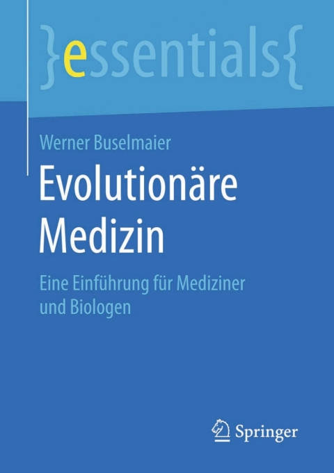 Cover image for book Evolutionäre Medizin