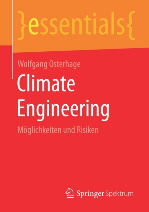 Cover image for book Climate Engineering