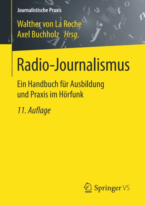 Cover image for book Radio-Journalismus