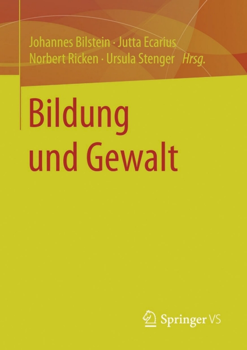 Cover image for book Bildung und Gewalt