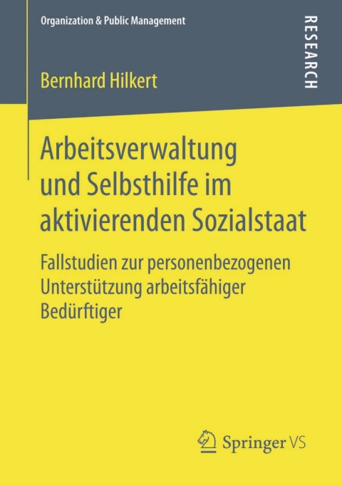 Cover image for book Arbeitsverwaltung und Selbsthilfe im aktivierenden Sozialstaat