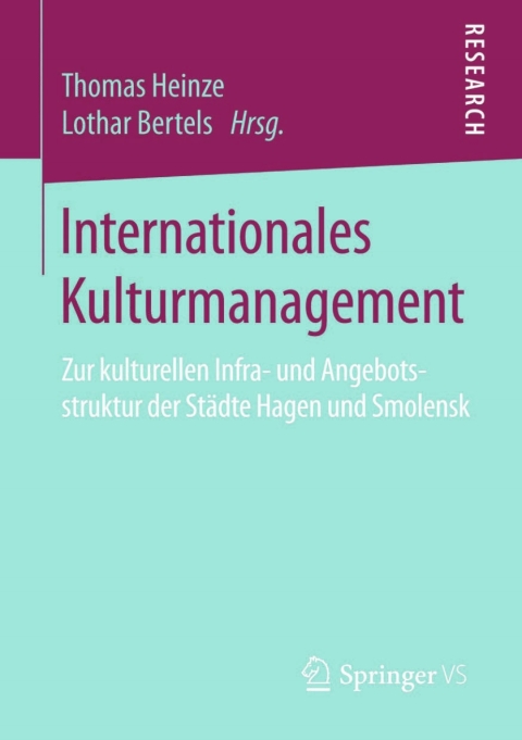 Cover image for book Internationales Kulturmanagement