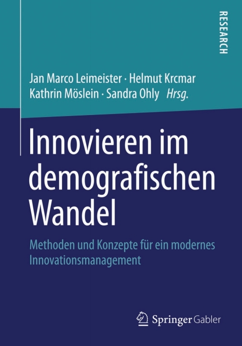 Cover image for book Innovieren im demografischen Wandel