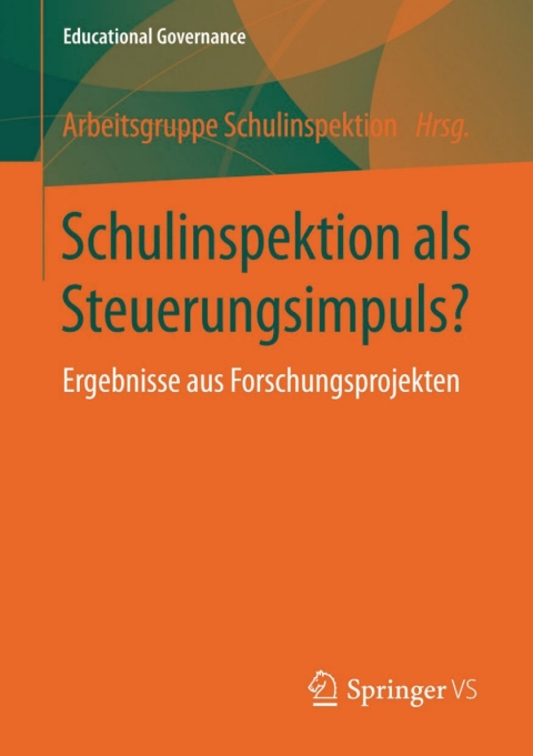 Cover image for book Schulinspektion als Steuerungsimpuls?