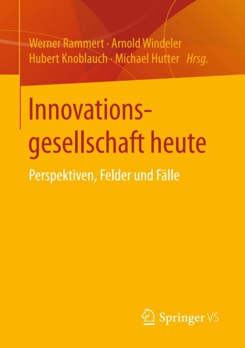 Cover image for book Innovationsgesellschaft heute
