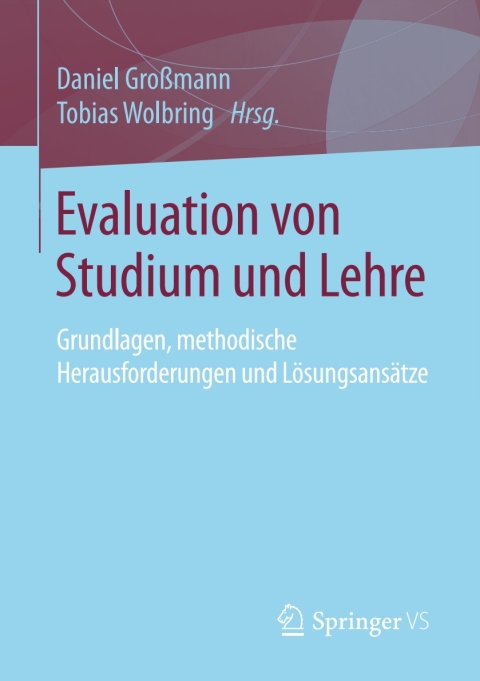 Cover image for book Evaluation von Studium und Lehre