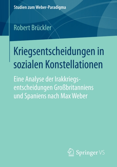 Cover image for book Kriegsentscheidungen in sozialen Konstellationen