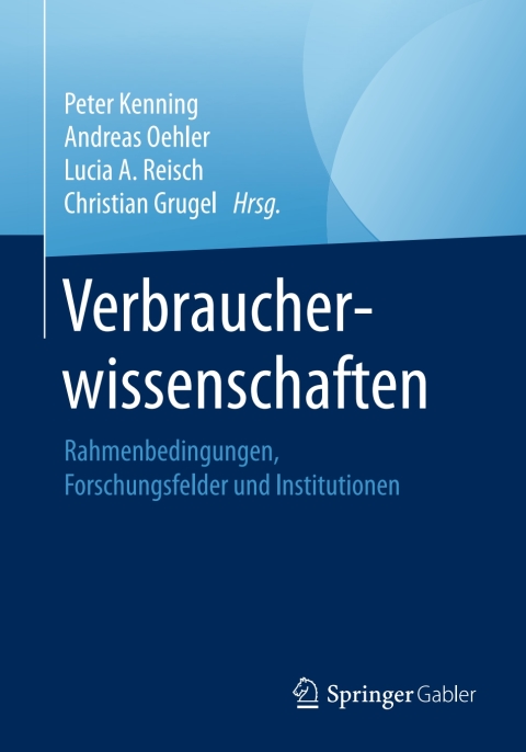Cover image for book Verbraucherwissenschaften
