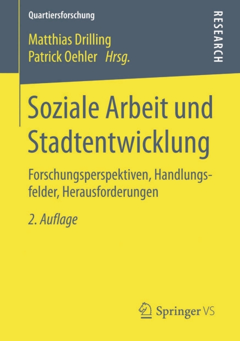 Cover image for book Soziale Arbeit und Stadtentwicklung
