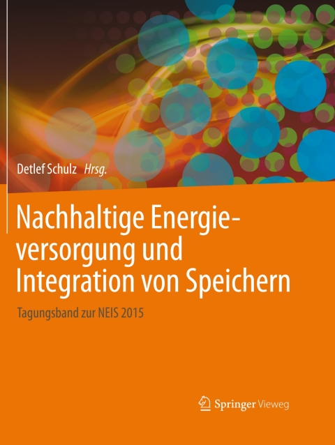 Cover image for book Nachhaltige Energieversorgung und Integration von Speichern