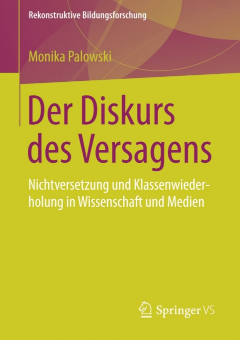 Cover image for book Der Diskurs des Versagens