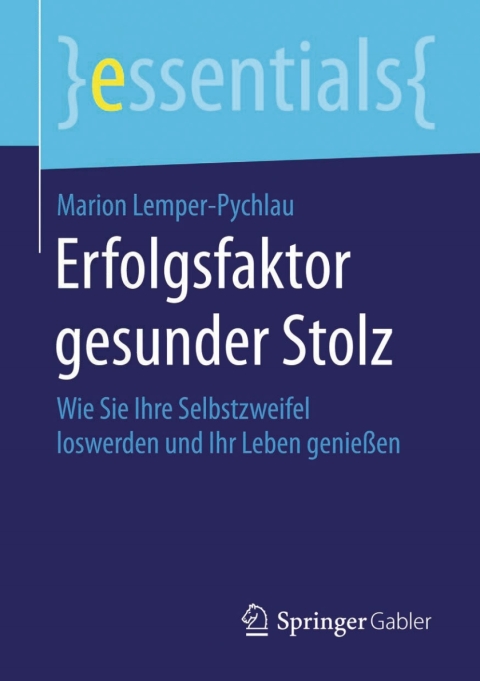 Cover image for book Erfolgsfaktor gesunder Stolz
