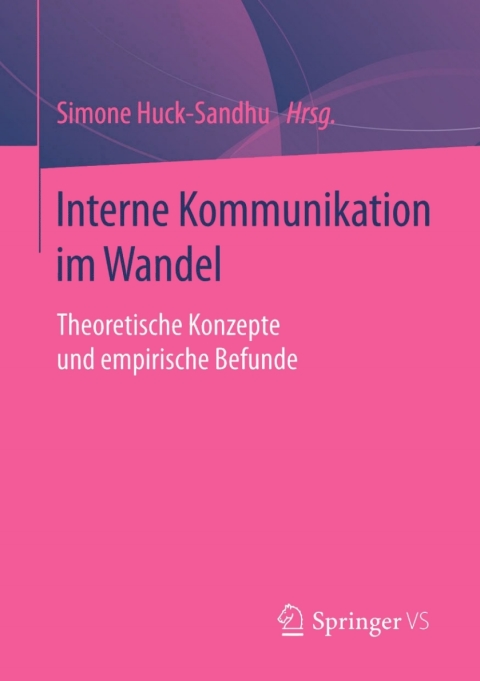 Cover image for book Interne Kommunikation im Wandel