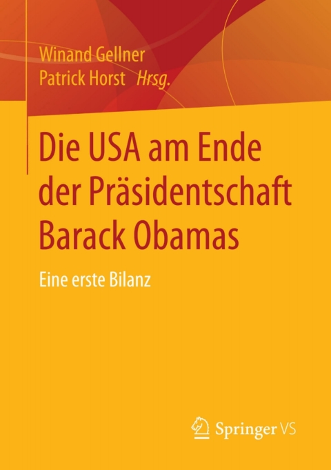 Cover image for book Die USA am Ende der Präsidentschaft Barack Obamas