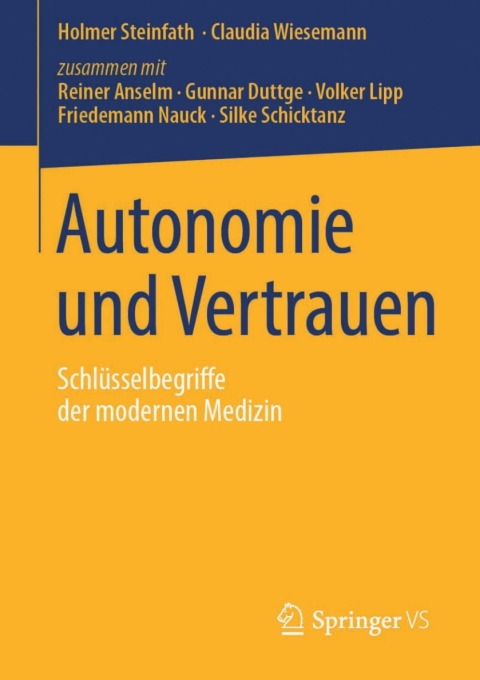 Cover image for book Autonomie und Vertrauen