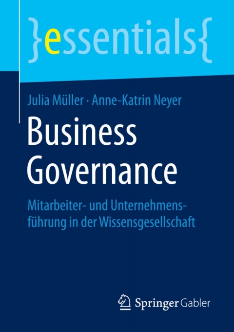 Cover image for book Business Governance