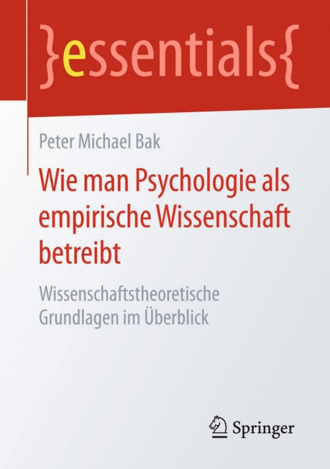 Cover image for book Wie man Psychologie als empirische Wissenschaft betreibt